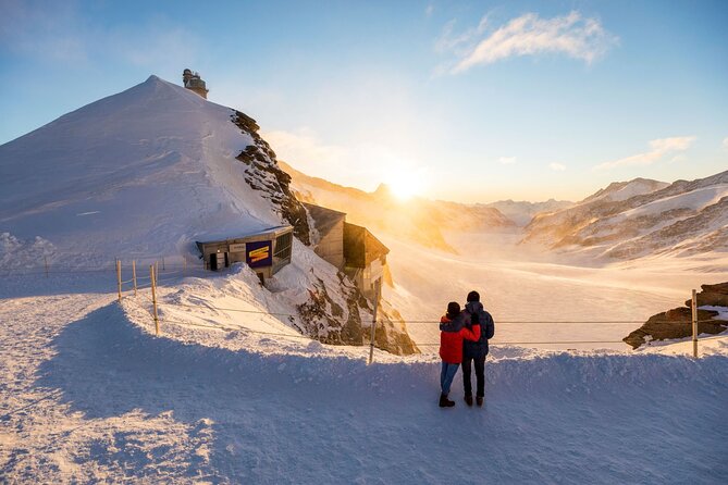 Lauterbrunnen and Jungfraujoch Top of Europe Tickets - Arriving at Jungfraujoch at 3,454 metres