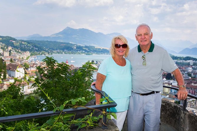 Lucerne Private Walking Tour with a castle visit! - The Lion Monument and a possible route change