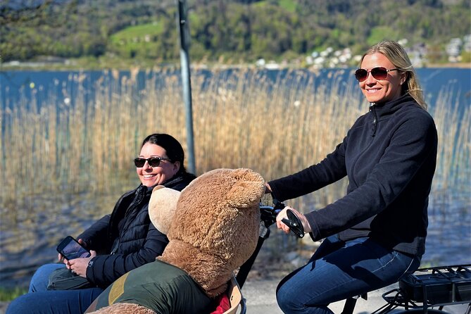Lucerne's Hidden Secrets by Electric Cargo Bike - What riding the electric cargo bike feels like