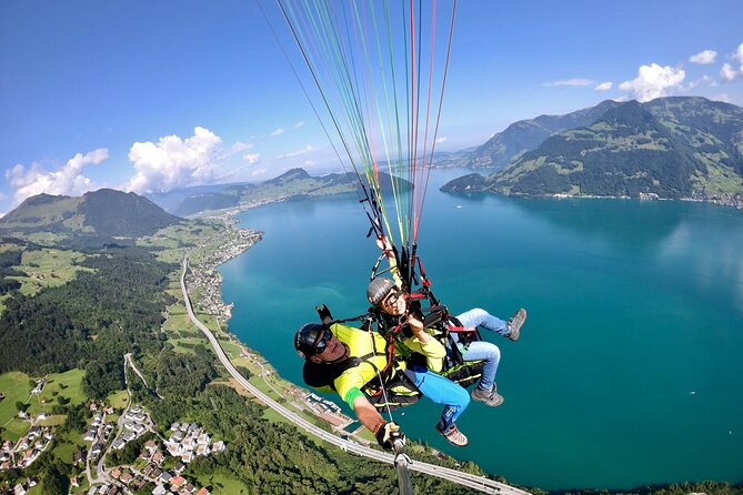 Luzern / Lucerne Professional Paragliding Tandem Flights - Why a Lucerne flight is worth considering