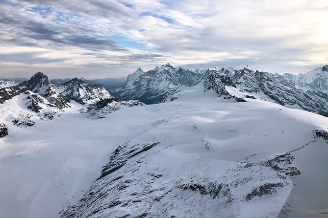 Matterhorn helicopter tour - longest scenic flight from Bern over the Swiss Alps - Sion and the Rhone Valley