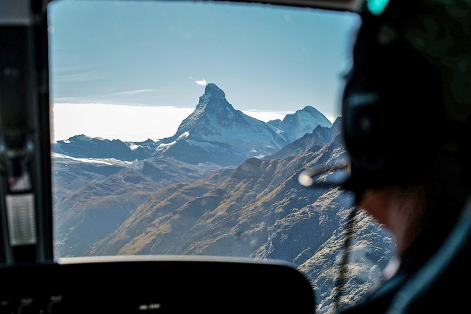 Matterhorn helicopter tour - longest scenic flight from Bern over the Swiss Alps - Lake Thun and the Bernese Oberland