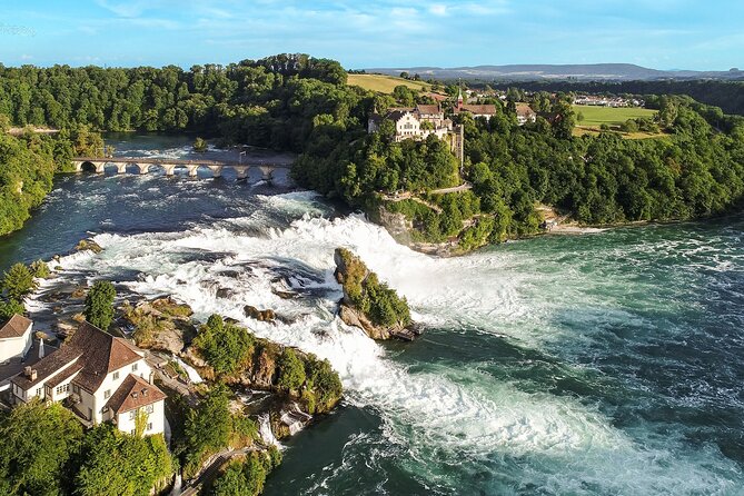 Morning group tour to Rhine falls - The 45-minute ride helps the morning pass quickly