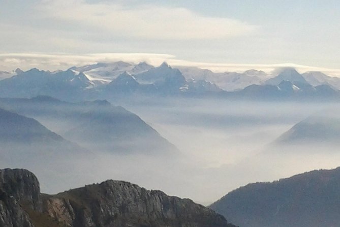 Mt. Pilatus Golden Roundtrip Private Day Trip from Luzern - Fräkmüntegg and the ride down