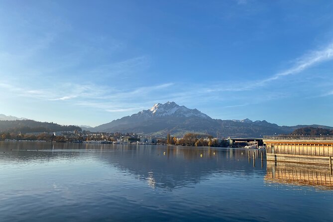 Mt. Pilatus & Lake Lucerne Cruise Small Group Tour | From Basel - Two hours above Lucerne