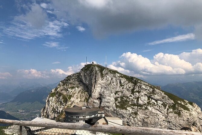 Mt Pilatus Peak and Lake Lucerne Cruise Small Group from Lucerne - Summit time at 2,073 meters