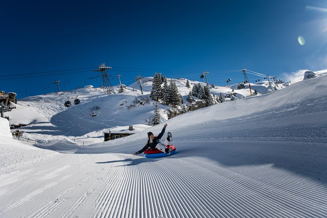Mt. Titlis First Time Ski Experience from Zurich - Finding the snow park can be the hardest part