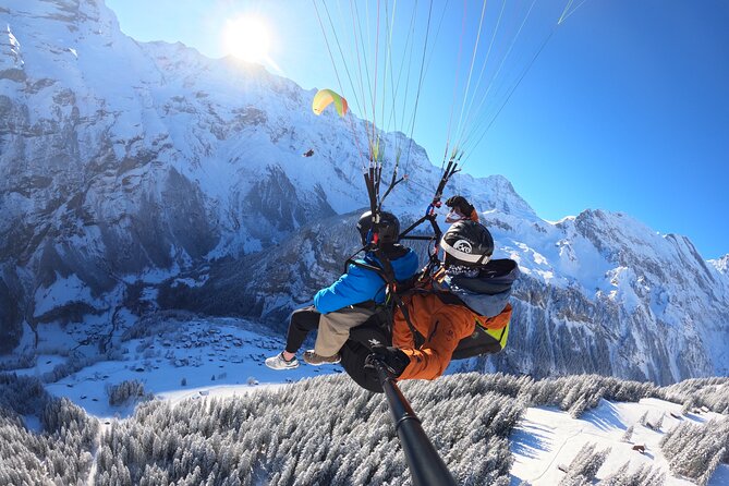 Mürren Lauterbrunnen: Paragliding Panorama Tandem Flights - Who will enjoy this most