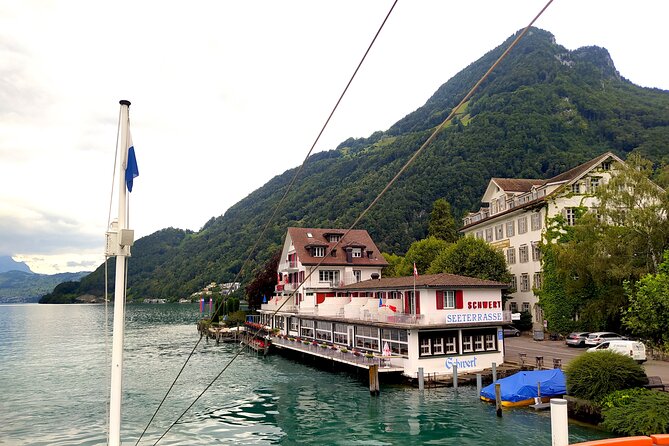 Panoramic E-Bike Tour with a Lake Cruise - Returning across Lake Lucerne by boat