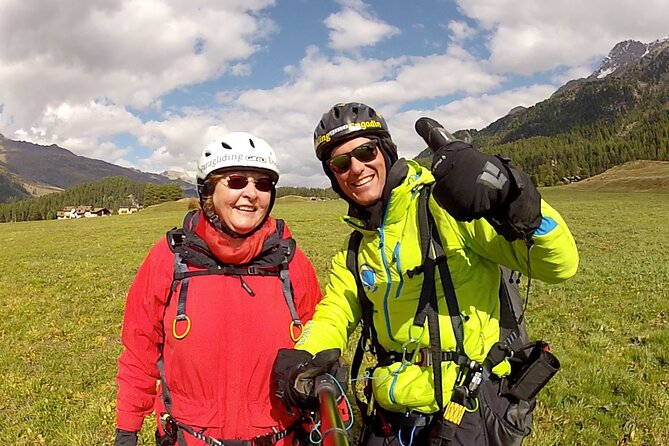 Paragliding Tandem Flights in Engadin - Who should book this Engadin flight?