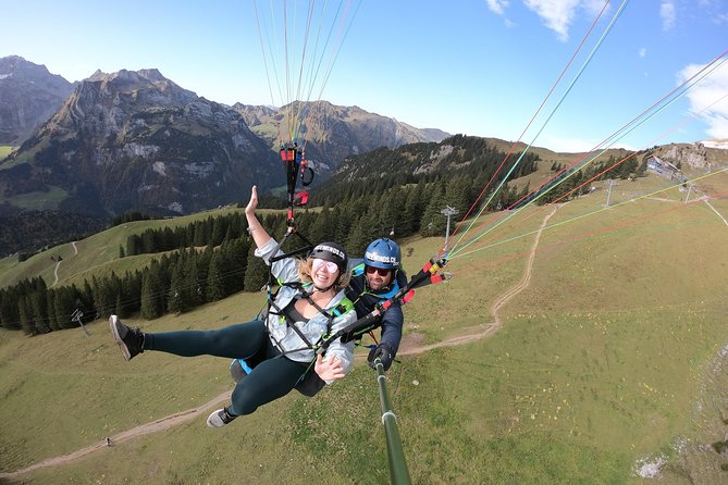 Paragliding Tandemflight Lucerne - Engelberg - From Lucerne to the Engelberg mountains