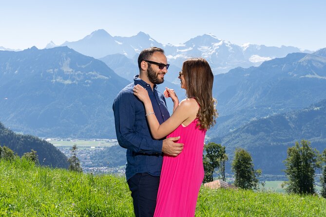Phototour Private Photoshoot in Interlaken & Lake Brienz and Thun - Lake Thun near Neuhaus and the Niesen view