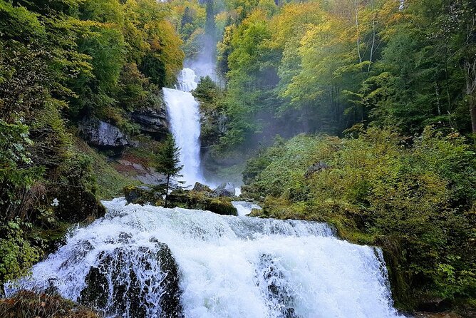 Private Day tour from Interlaken: Lake, Gorge & Waterfall - Walking into Aare Gorge