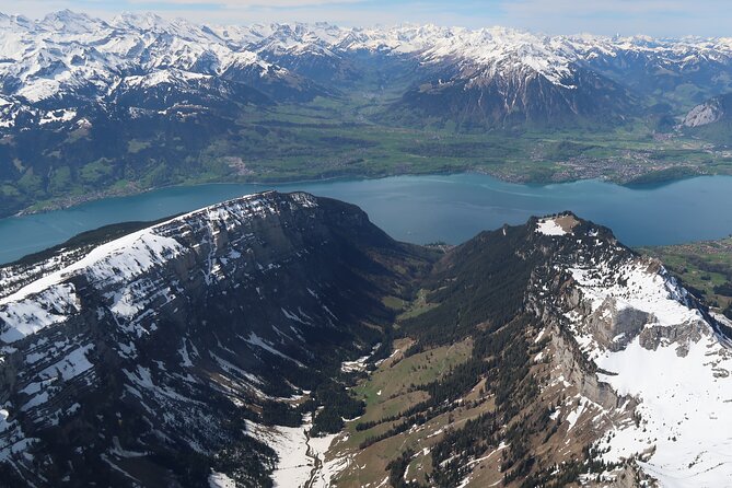 Private helicopter tour to the Swiss Alps - see the Eiger, Monch and Jungfrau - Lake Thun, castles, and the Bernese lowlands