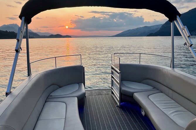 Private Sightseeing Boat Trip on Lake Thun, Interlaken - Leaving Sigriswil for Schloss Spiez