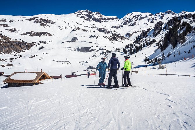 Private Ski Instructor in Engelberg, Switzerland - Engelberg village and its abbey