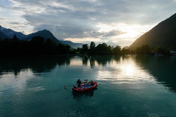 Raclette Rafting in Interlaken - Ropes Park, the start point, and the route home