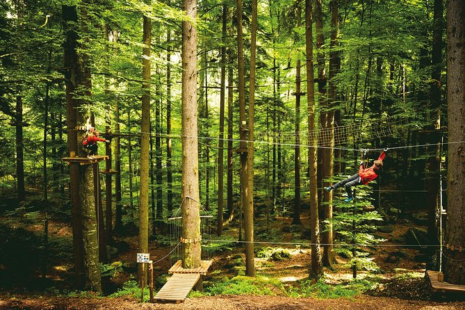 Ropes Park Interlaken - Height rules matter more than age