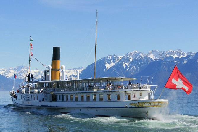 Round trip cruise from Lausanne to Chillon - A lake cruise built around the view
