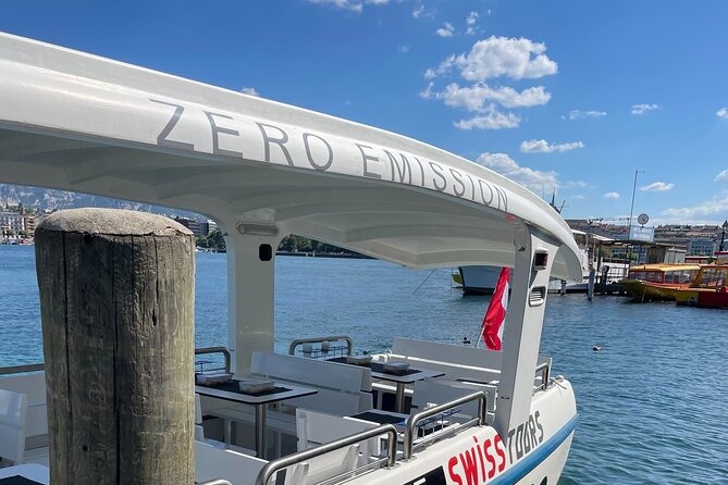 (STTG04) - Sightseeing Cruise at Geneva with Wine and Aperitif - The Jet d’Eau and the chance of a little spray