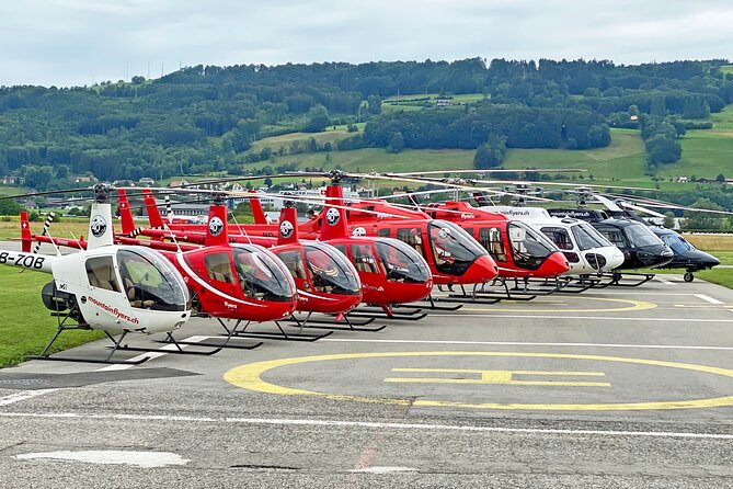 Swiss Capital city helicopter sightseeing tour - the ideal flight to see Berne - The view toward Bern’s local mountain and the Alps