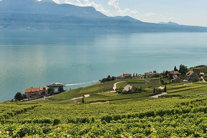 Swiss Wine Tasting at Lavaux Vineyards: Private Trip from Geneva - The drive around Lake Geneva