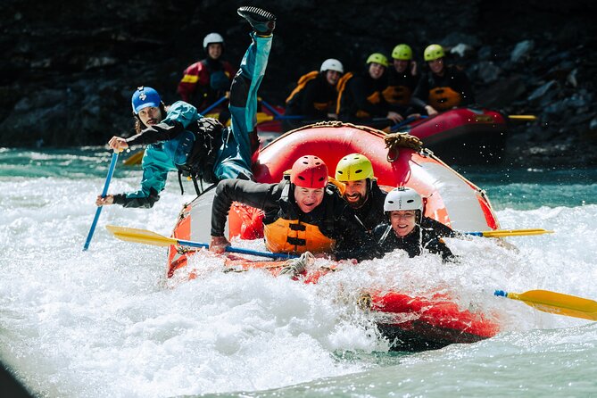 Whitewater Action Rafting Experience in Engadin - Who will enjoy the Giarsun Gorge most?