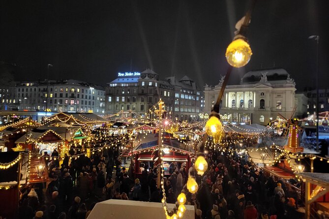 Zurich Christmas Market Tour - Münsterhof and local Zurich products