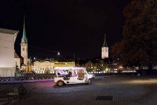 Zurich eTukTuk Private Tour - with Cheese Fondue and Wine - What the fondue is really like on a tuk-tuk