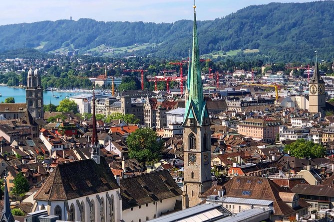 Zurich Highlights In A 2+ Hour Walking Tour Including Panoramic Views - Finishing at Bürkliplatz and Lake Zurich
