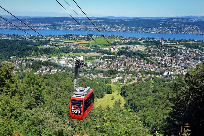 Zurich Walking Tour With Cruise and Aerial Cable Car - Starting above the city at Polyterrasse ETH